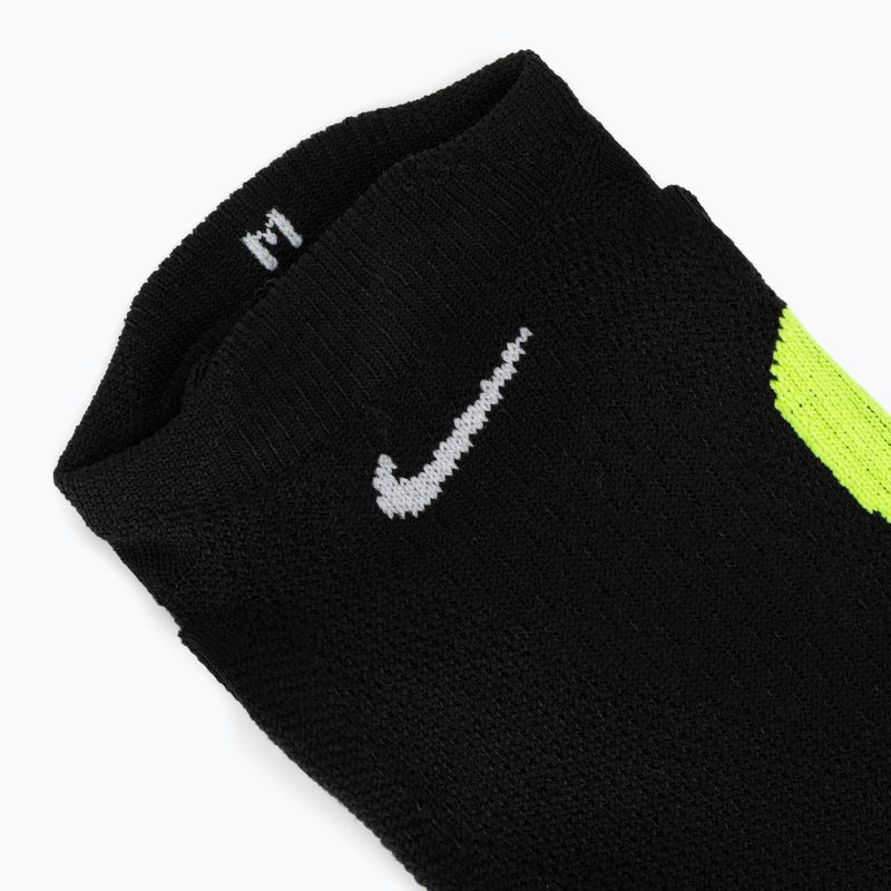 Socks Nike Running Midweight No-Show black/smoke grey/white 3