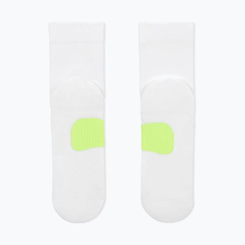 Socks Nike Running Midweight Micro Crew white/volt/black 3