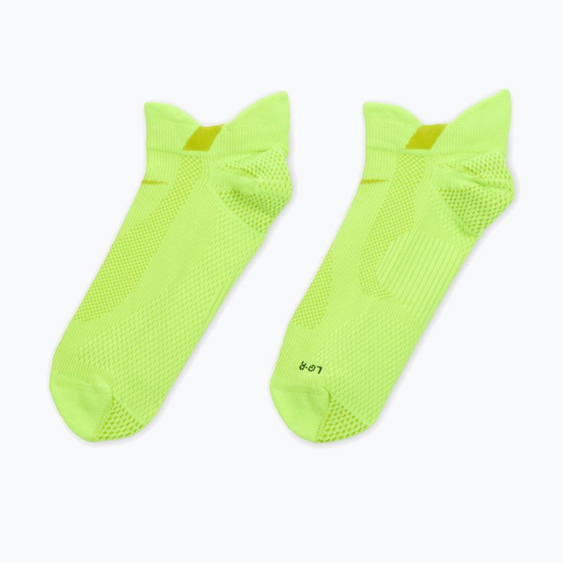 Socks Nike Running Lightweight No-Show volt/bright cactus/black/bright cactus 2