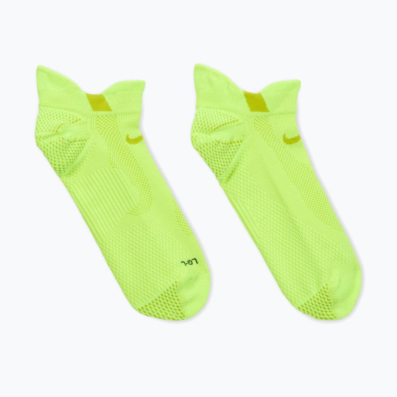 Socks Nike Running Lightweight No-Show volt/bright cactus/black/bright cactus 3