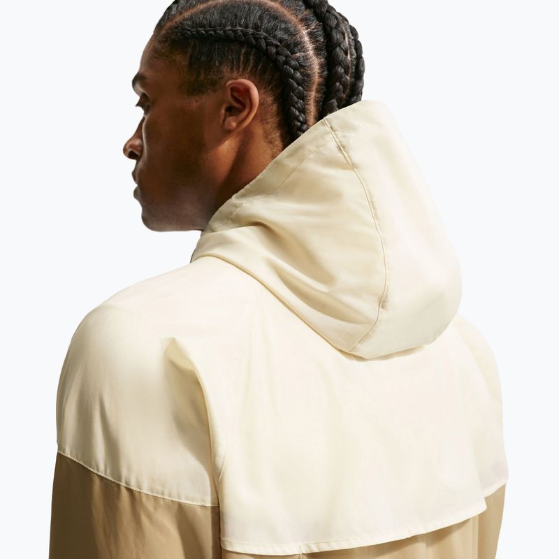 Men's jacket Nike Sportswear Windrunner parachute beige/light khaki/white 6