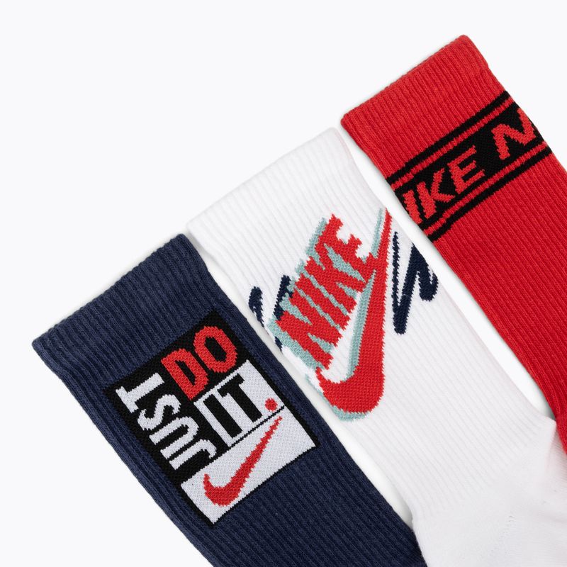 Socks Nike Everyday Plus Crew 3 pairs multi-color/904 6