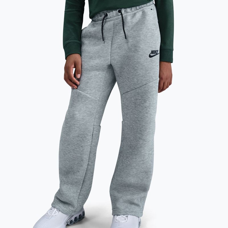 Children's trousers Nike Sportswear Tech Fleece dark grey heather/black/black 3