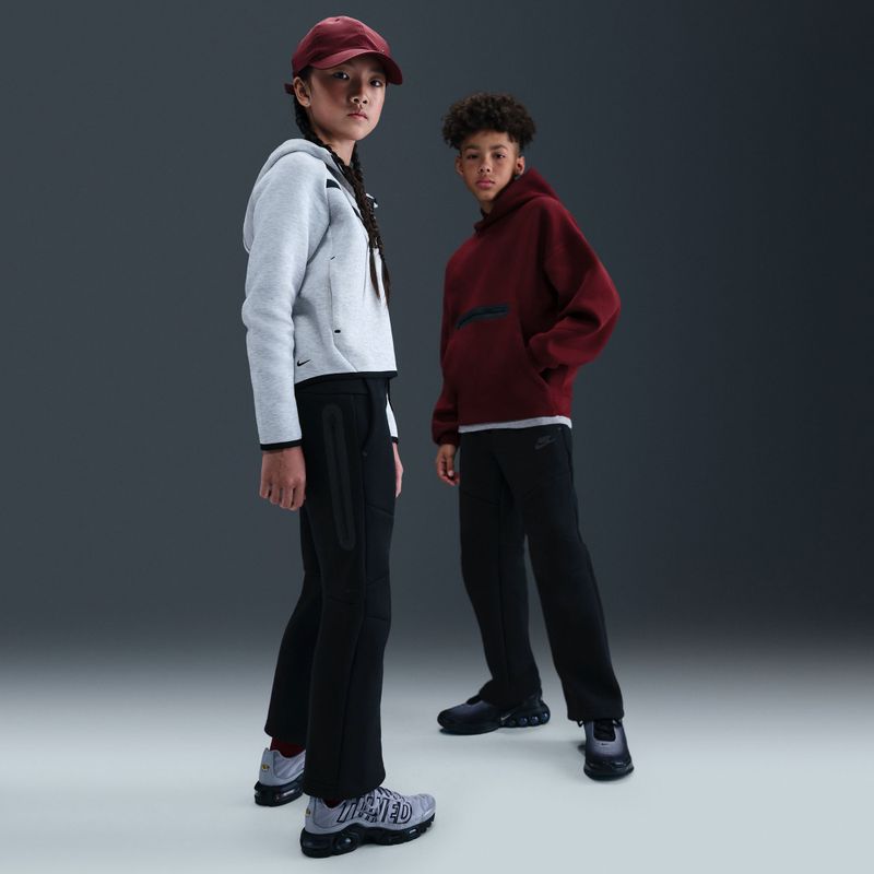 Children's trousers Nike Sportswear Tech Fleece black/black 5