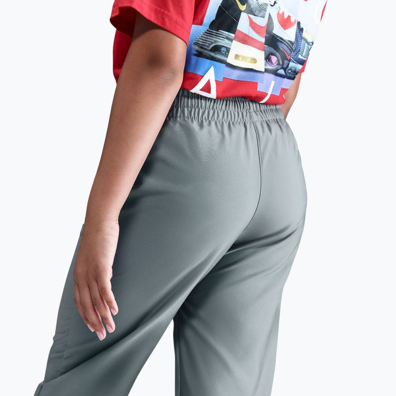 Children's tracksuit Nike Sportswear Woven smoke grey/light smoke grey/white 7