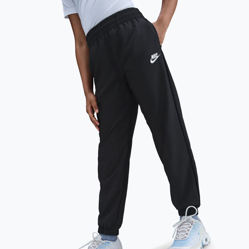 Children's tracksuit Nike Sportswear Woven black/black/black/white 7