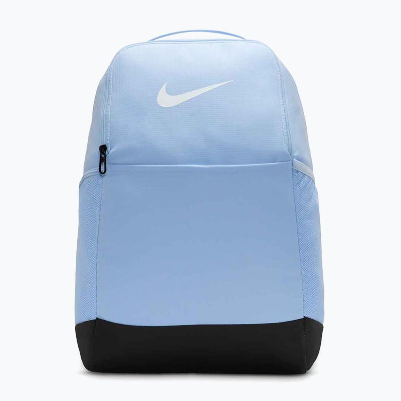 Training backpack Nike Brasilia 9.5 24 l celestine blue/black/white