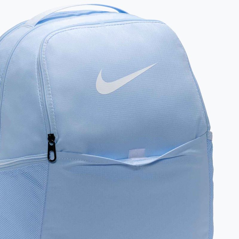 Training backpack Nike Brasilia 9.5 24 l celestine blue/black/white 6
