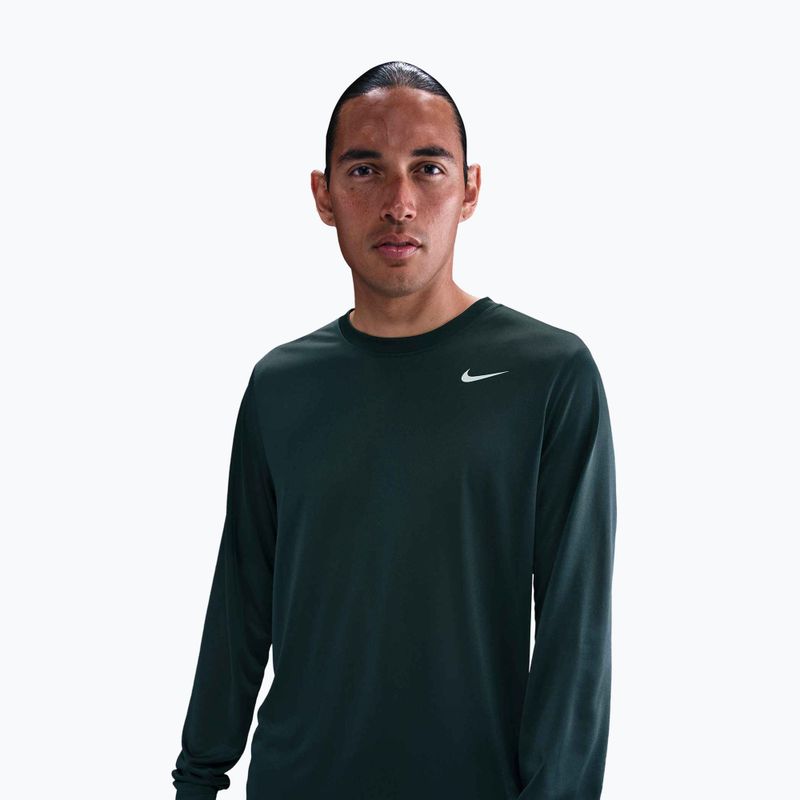 Men's training longsleeve Nike Dri-FIT Legend seaweed/matte silver 4