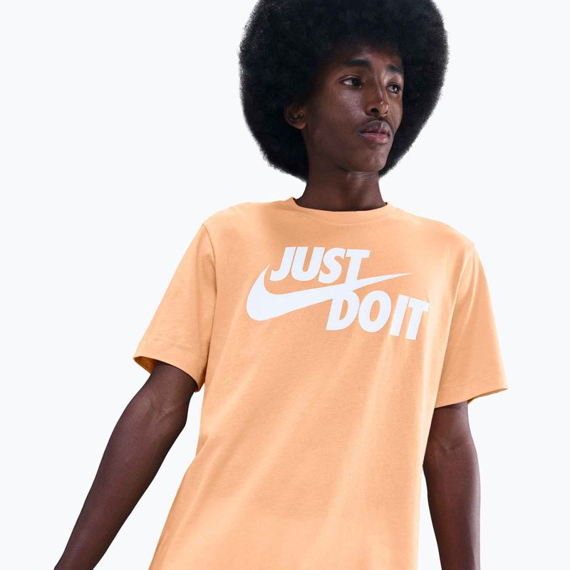 Men's T-shirt Nike Sportswear JDI orange chalk 4
