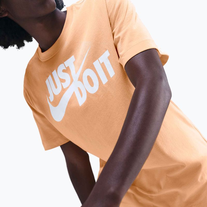Men's T-shirt Nike Sportswear JDI orange chalk 6