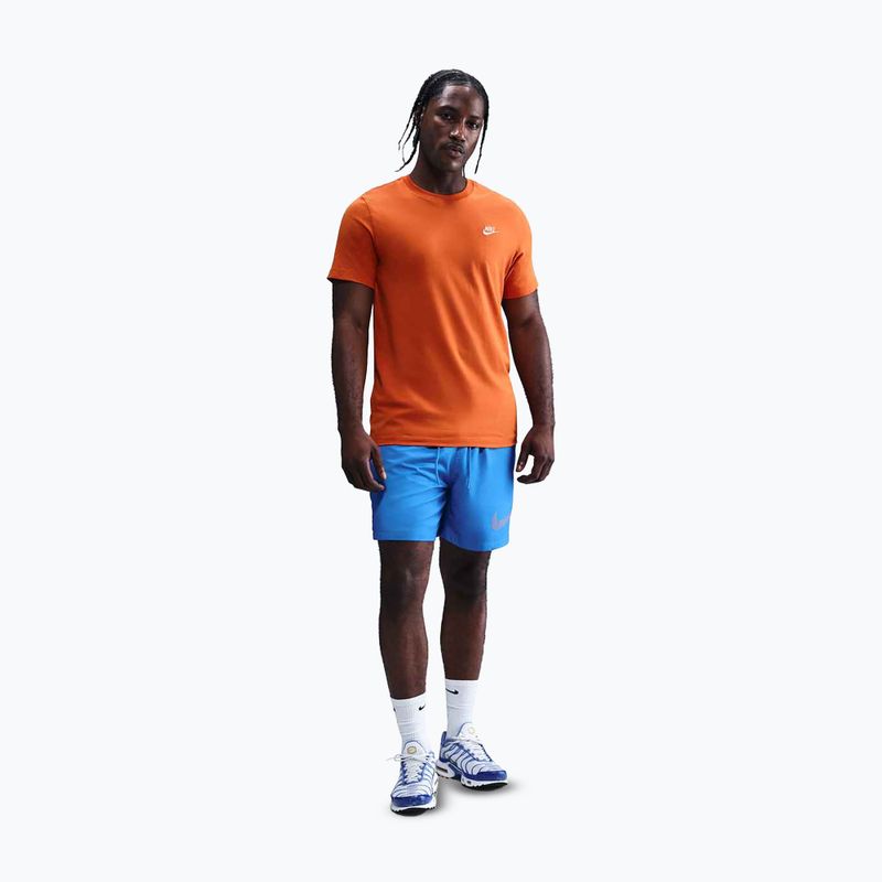 Men's T-shirt Nike Sportswear Club campfire orange 2
