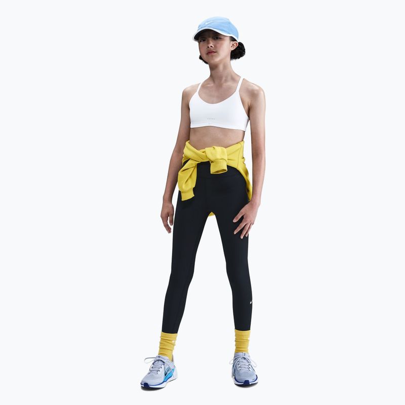 Girl's bra Nike Alate White/Light Smoke Grey 2