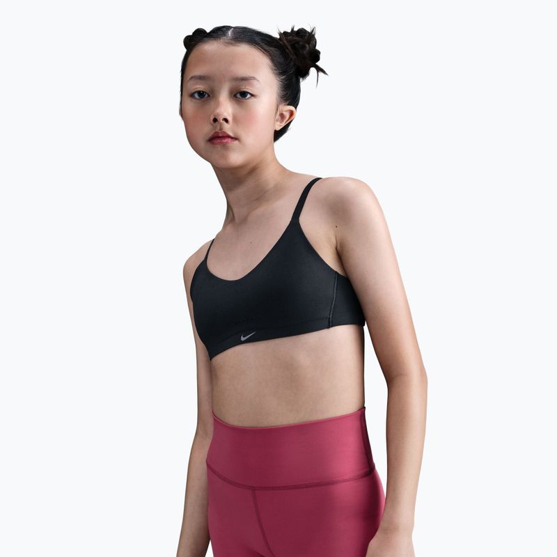 Girl's bra Nike Alate black/white 4