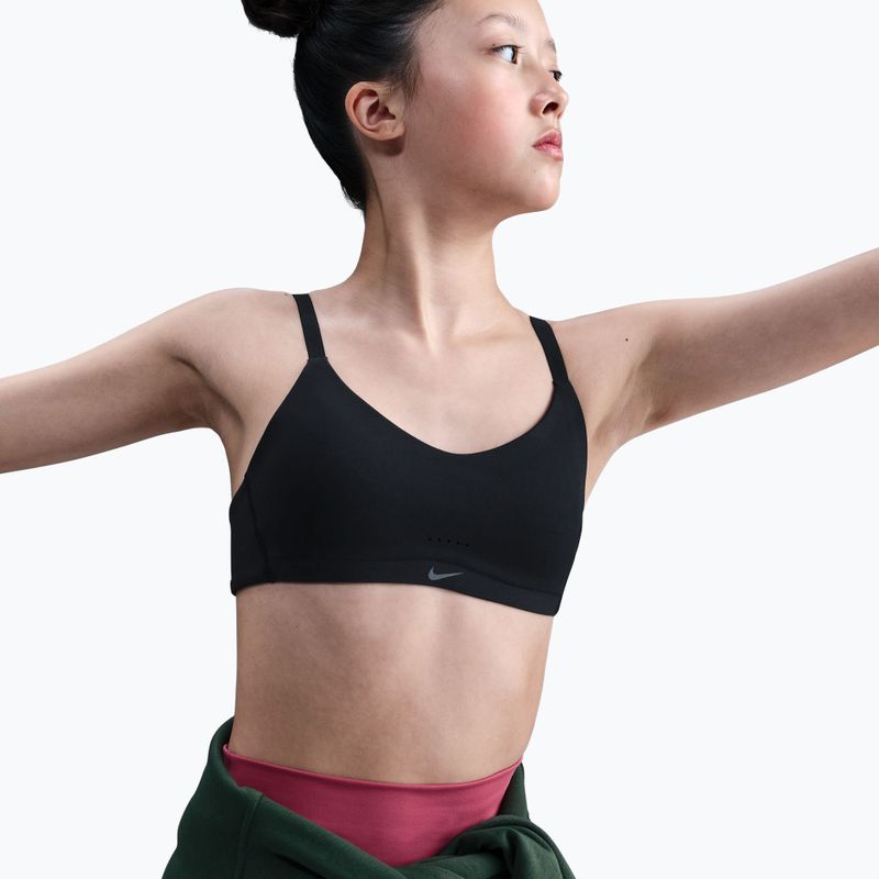 Girl's bra Nike Alate black/white 5