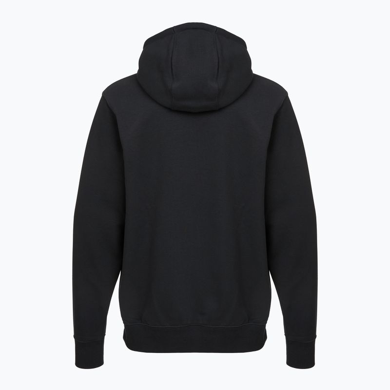 Men's tennis sweatshirt Nike Court Dri-Fit Heritage French Terry Hoodie black/anthracite 7
