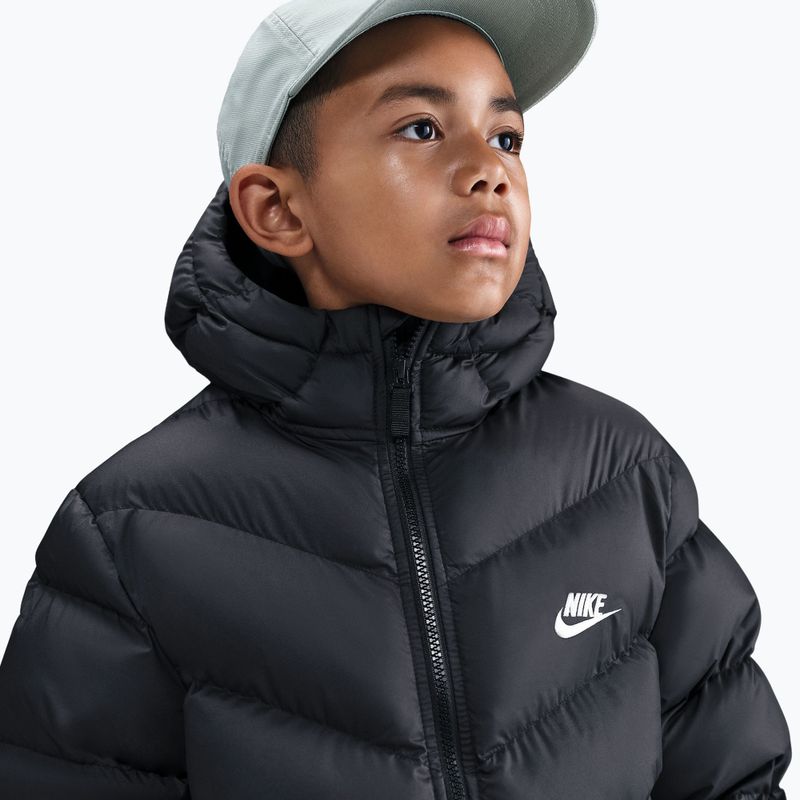 Children's jacket Nike Sportswear All Day Play black/white 7