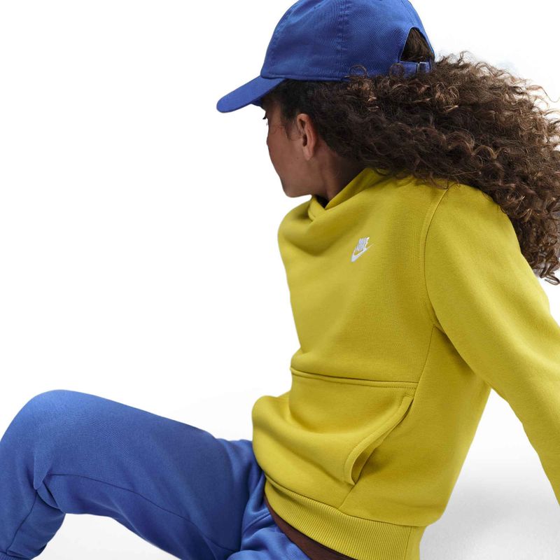 Children's trousers Nike Sportswear Club Fleece comet blue/white 4