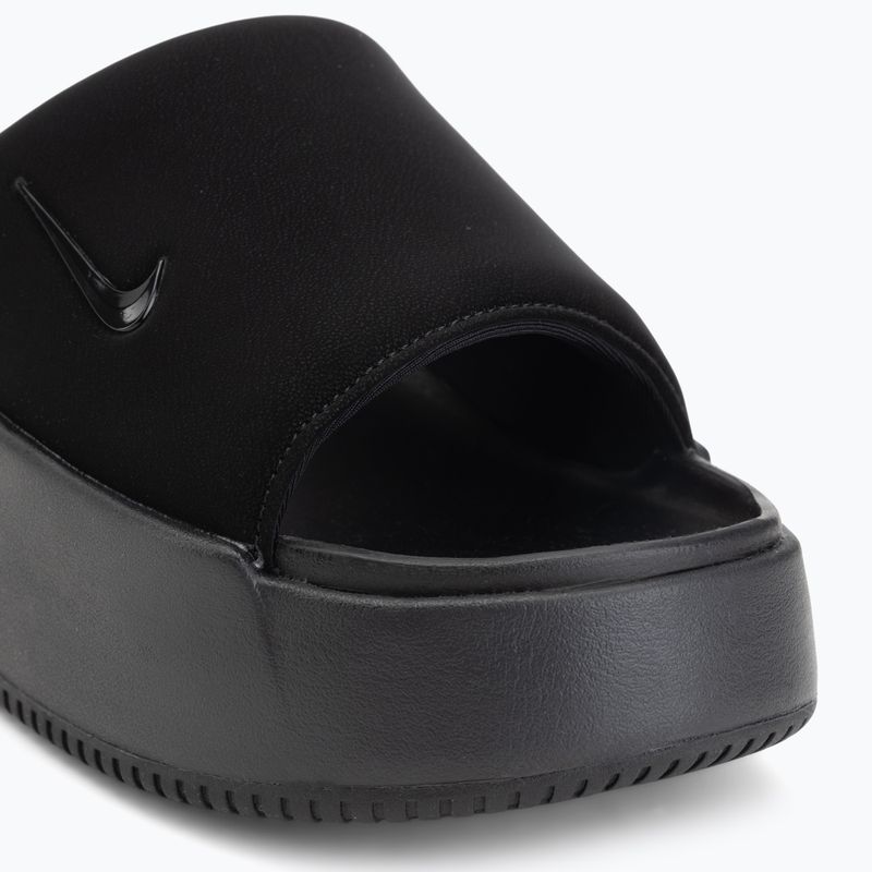 Women's slides Nike Calm Elevation black/black 7