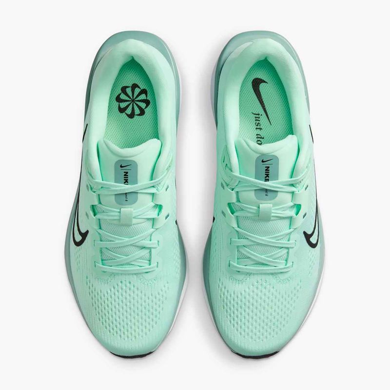 Nike Quest 6 women's running shoes mint foam / black / cannon / white 7