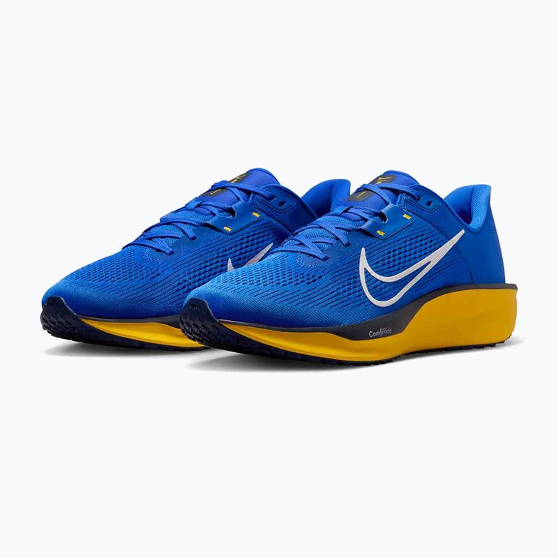 Men's Nike Quest 6 game royal / football grey / midnight navy running shoes 3