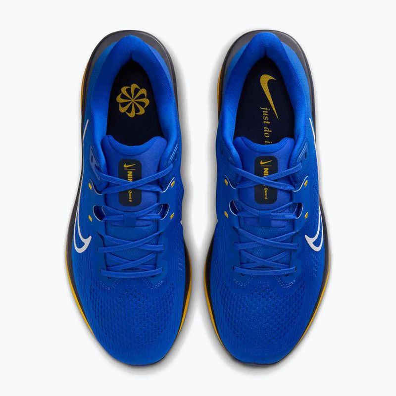 Men's Nike Quest 6 game royal / football grey / midnight navy running shoes 7