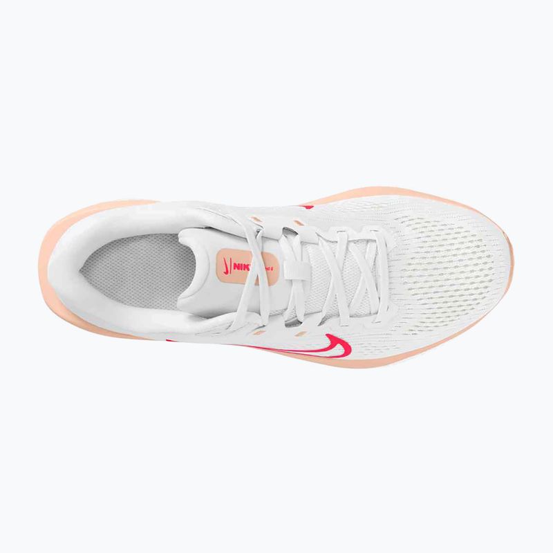 Nike Quest 6 women's running shoes white / bright crimson / washed coral 6