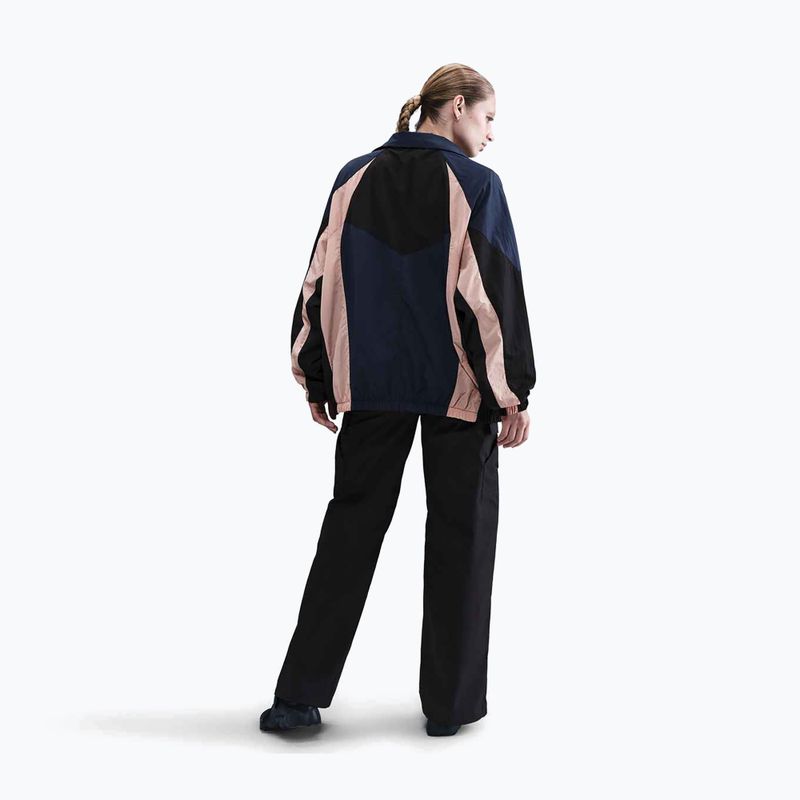 Women's jacket Nike Sportswear Oversized midnight navy/black/particle pink/sail 3