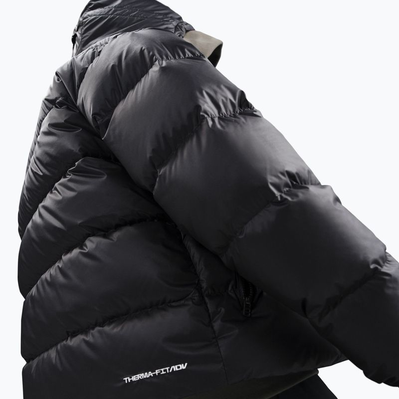 Men's down jacket Nike Windrunner black/black/white 7