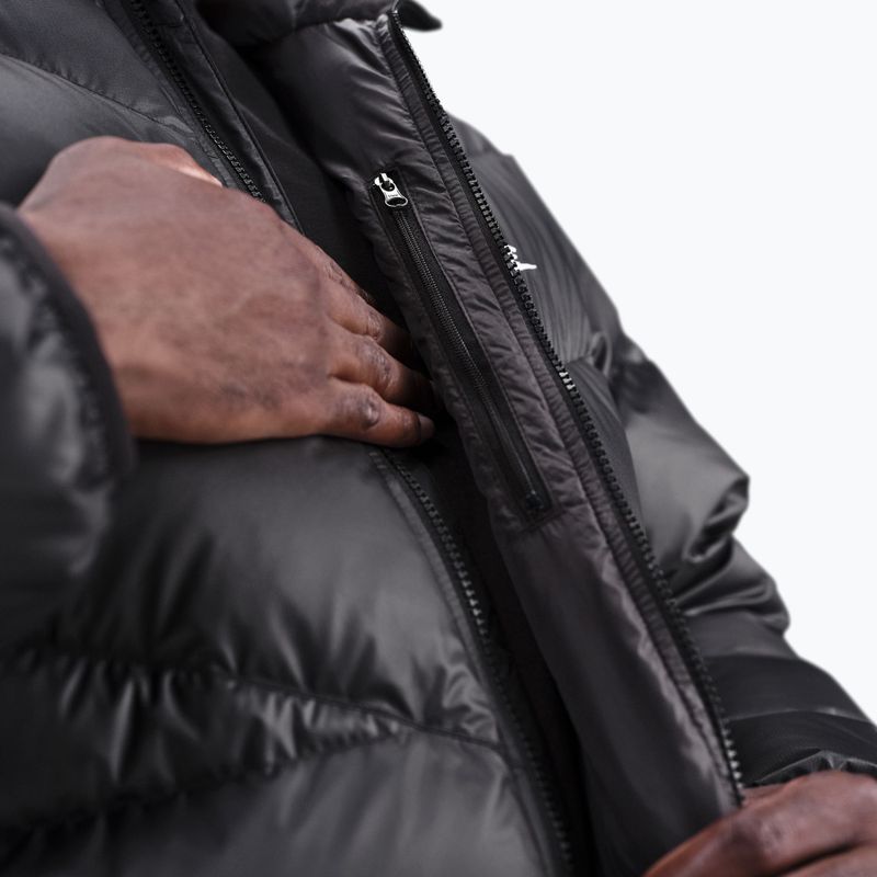Men's down jacket Nike Windrunner black/black/white 8