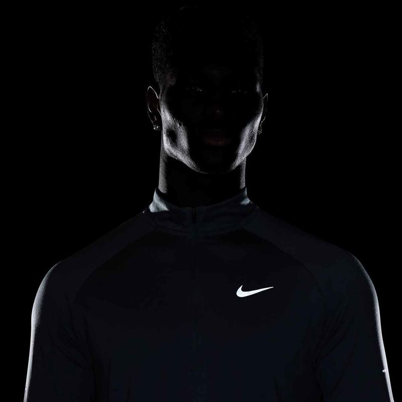 Men's Nike Stride 1/4 Zip Dri-Fit world indigo running sweatshirt 6