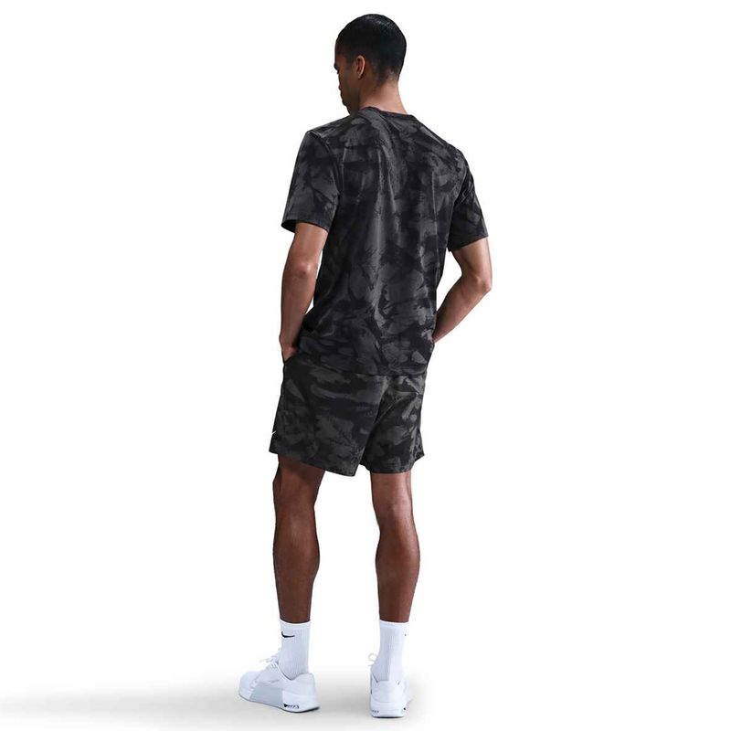 Men's T-shirt Nike Hyverse Dri-Fit UV anthracite/white 3