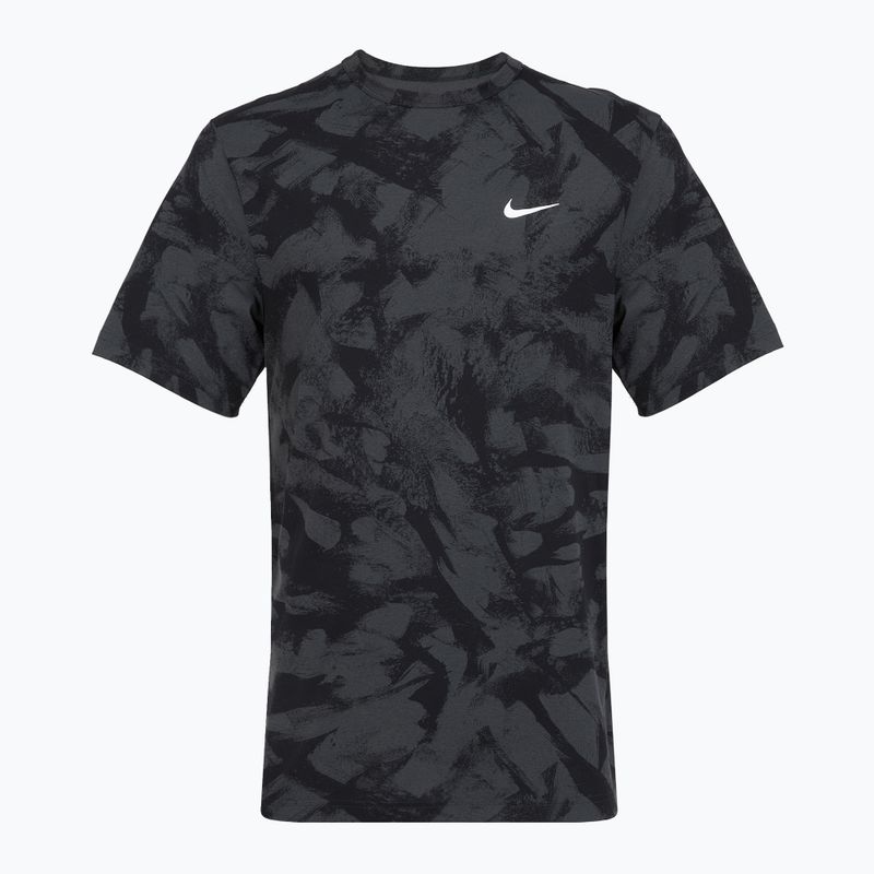 Men's T-shirt Nike Hyverse Dri-Fit UV anthracite/white 5