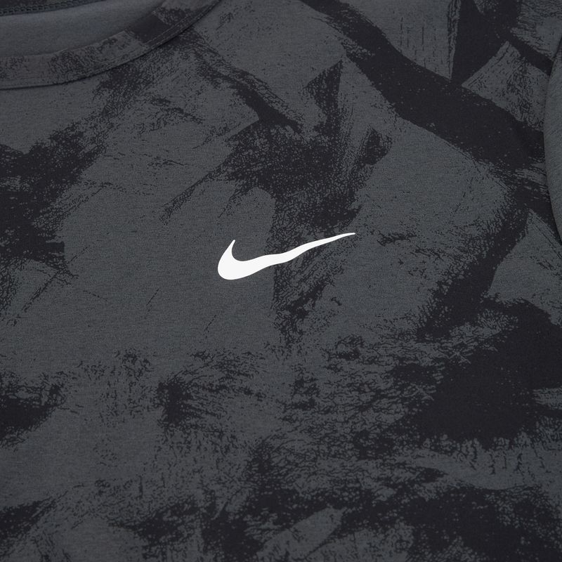 Men's T-shirt Nike Hyverse Dri-Fit UV anthracite/white 7