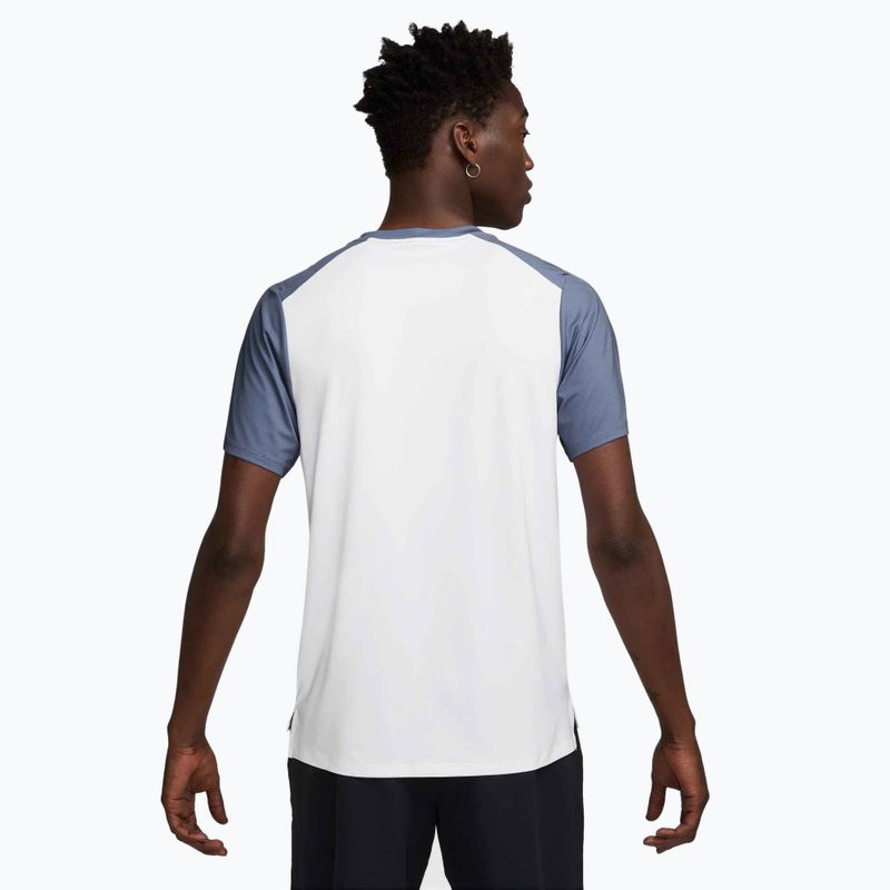 Men's Nike Court Dri-Fit Advantage world indigo / white tennis shirt 2