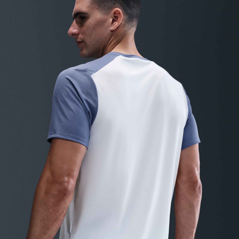 Men's Nike Court Dri-Fit Advantage world indigo / white tennis shirt 8