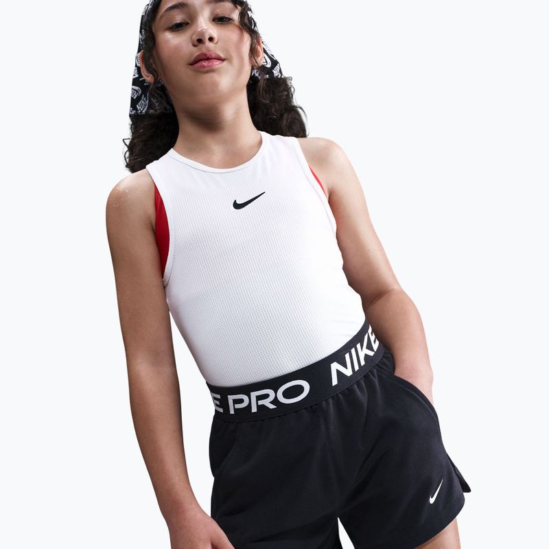 Children's shorts Nike Pro Fleece black/black/black/white 5