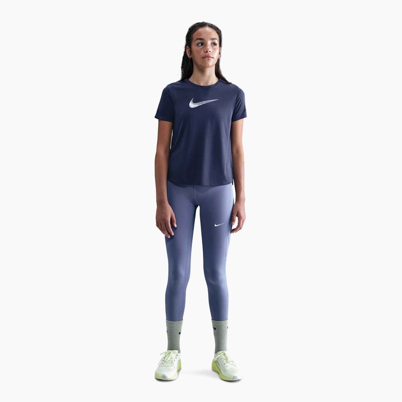 Children's training T-shirt Nike One Classic midnight navy/midnight navy 2