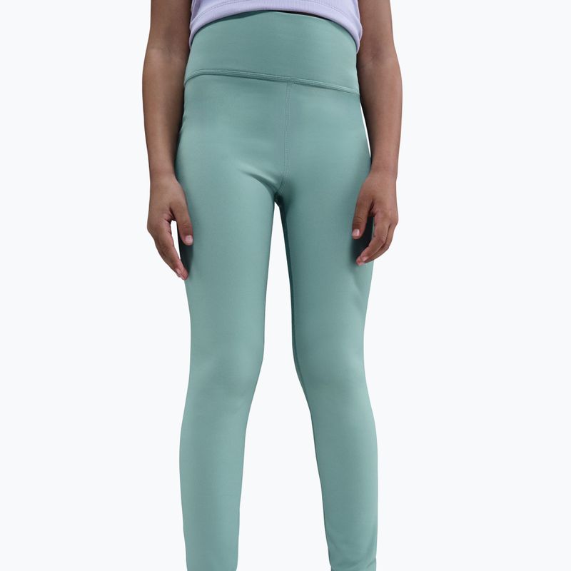 Children's leggings Nike One Dri-Fit High-Waisted cannon/white 5