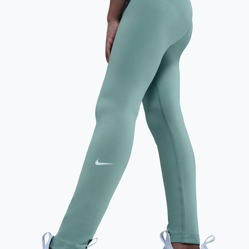 Children's leggings Nike One Dri-Fit High-Waisted cannon/white 6