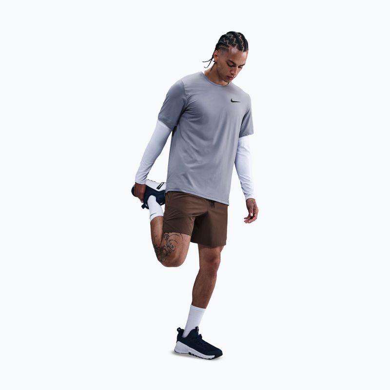 Men's training shorts Nike Unlimited baroque brown/black/baroque brown 2