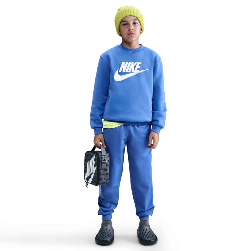 Children's sweatshirt Nike Sportswear Club Fleece comet blue/white 2