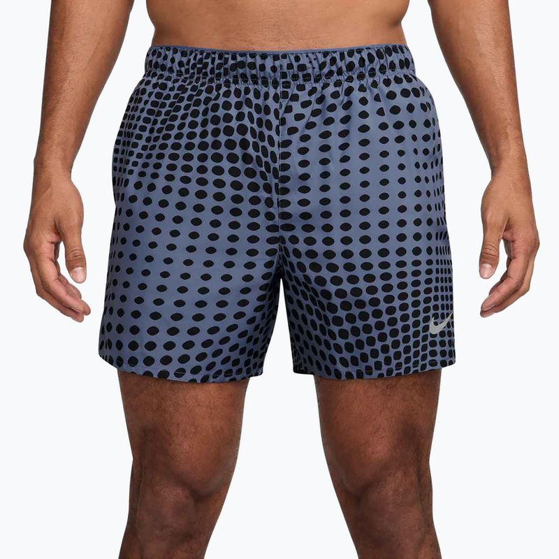 Men's Nike Dri-Fit Challenger 5" Brief-Lined shorts world indigo