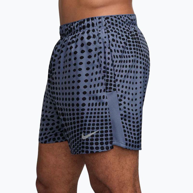 Men's Nike Dri-Fit Challenger 5" Brief-Lined shorts world indigo 4