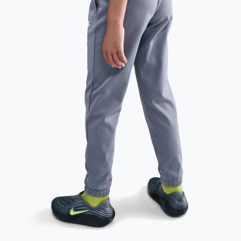 Children's tracksuit Nike Sportswear smoke grey/light smoke grey/white 6