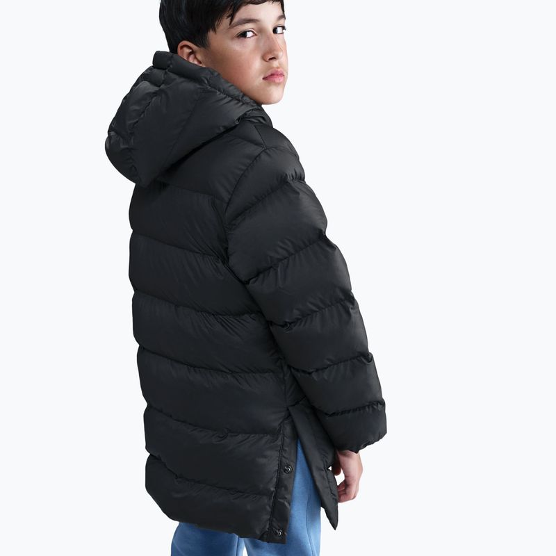 Children's insulated jacket Nike Sportswear All Day Play black/white 8