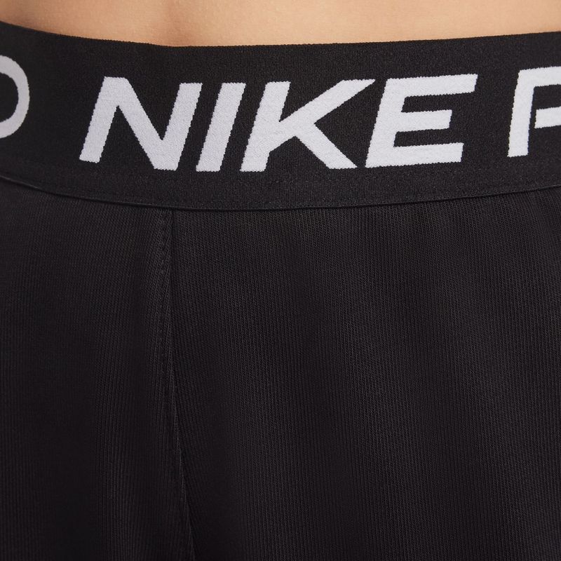 Children's trousers Nike Pro Fleece black/black/black/white 5