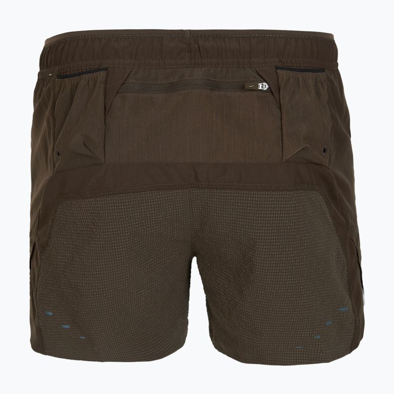Men's running shorts Nike Run Dri-Fit 5" baroque brown / black 7