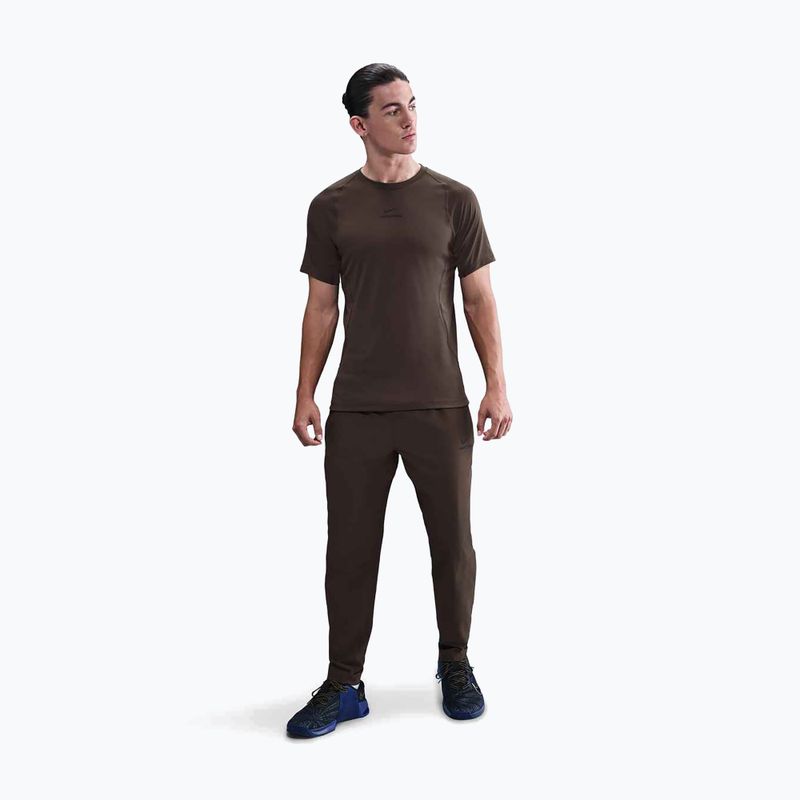 Men's training T-shirt Nike Pro Training Dri-Fit baroque brown/black 2