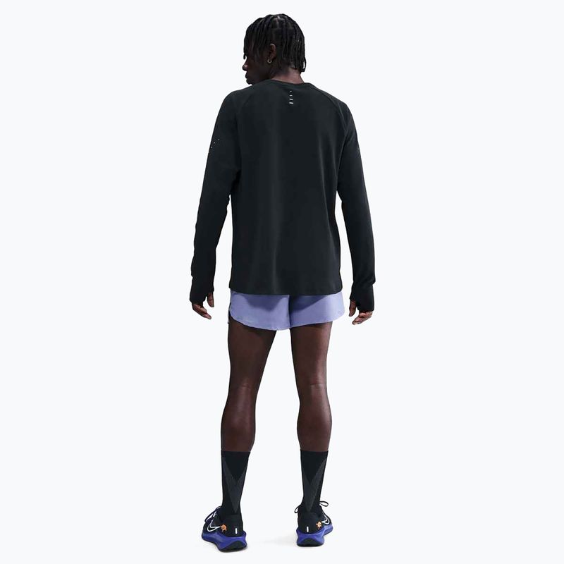 Men's running longsleeve Nike Stride Dri-Fit Waffle Crew black 2